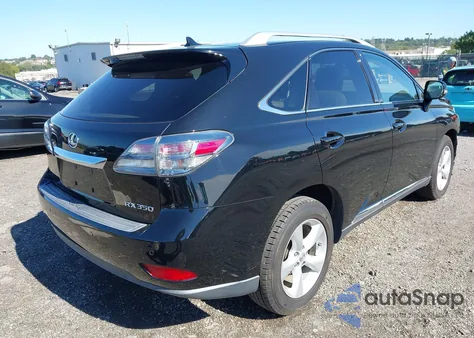 2012 Lexus Rx z USA, uszkodzony, nr VIN 2T2BK1BA6CC141840
